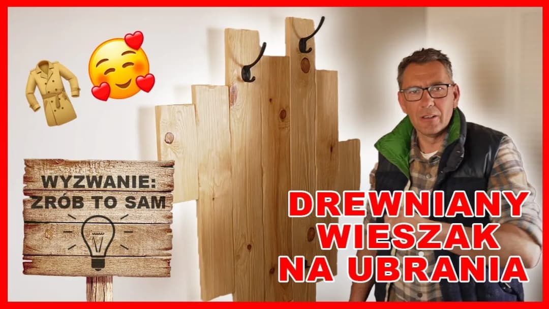 Jak zrobić wieszak na ubrania do przedpokoju - proste kroki i porady