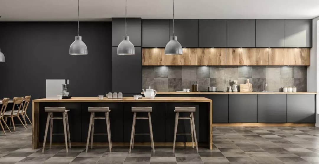 Płytki czy panele w salonie z aneksem - co wybrać dla idealnej przestrzeni?