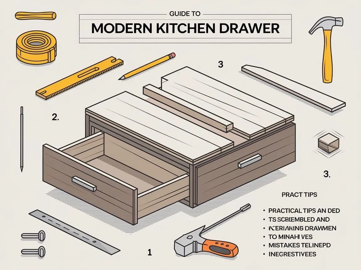 Jak zamontować szyne do szuflady - uniknij najczęstszych błędów