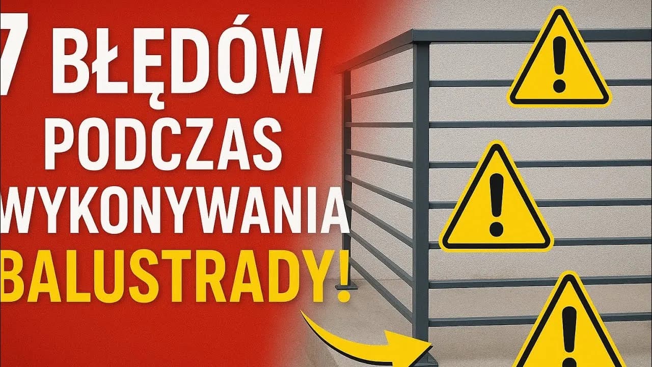 Jak zamontować poręcz do ściany – uniknij najczęstszych błędów